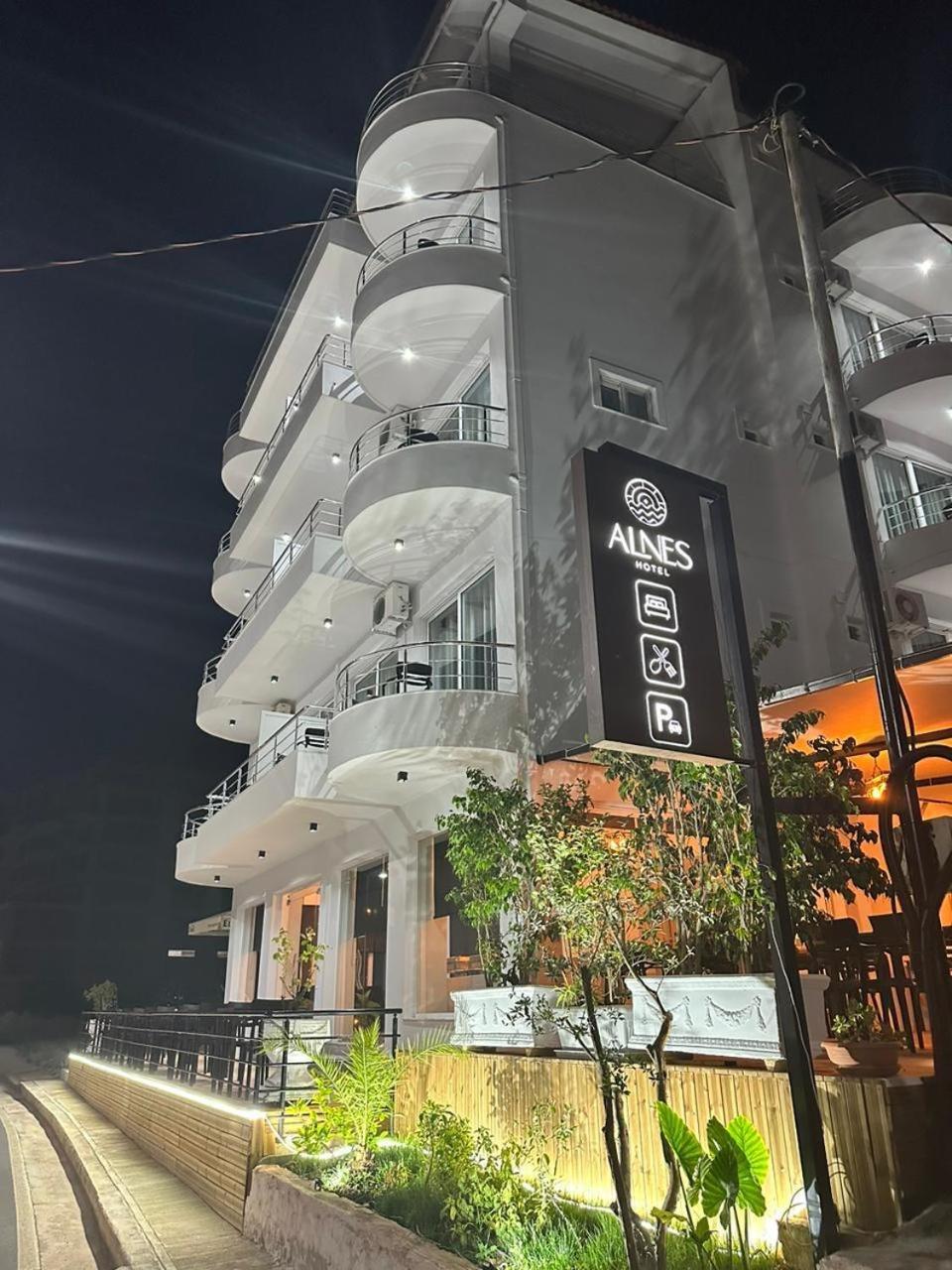 Alnes Hotel Sarandë Exterior foto
